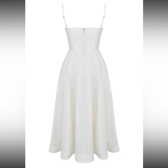 HOUSE OF CB 'Lolita' Ivory Corset Sundress NWOT - Picture 9 of 16